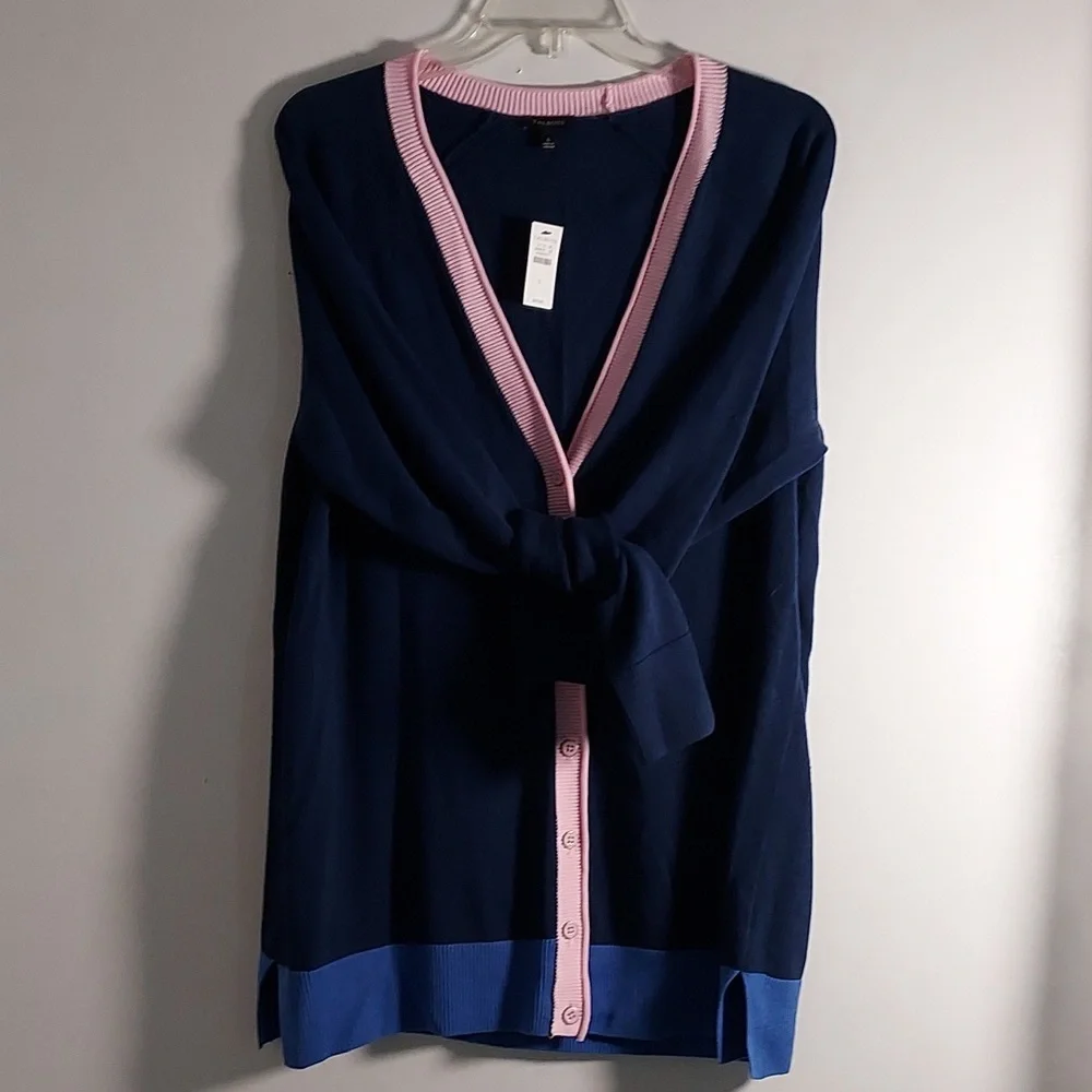 TALBOTS BUTTON DOWN SWEATER NWT ( SIZE LARGE) - Picture 10 of 11